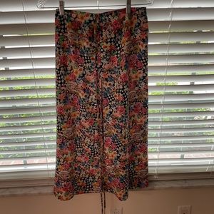 For love and lemons floral maxi skirt
